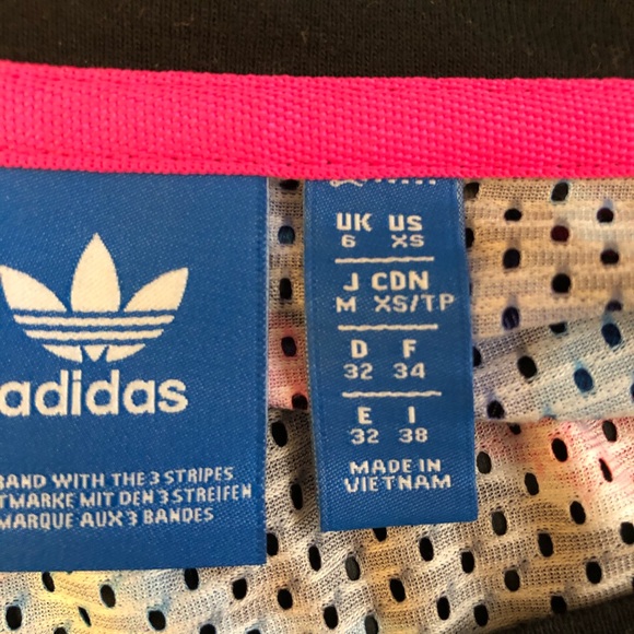 New Adidas Original Sheer Mesh Dress Tee XS - Picture 7 of 8